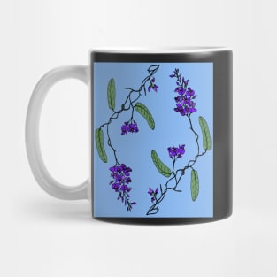 Hardenbergia Violecea Happy Wanderer Mug